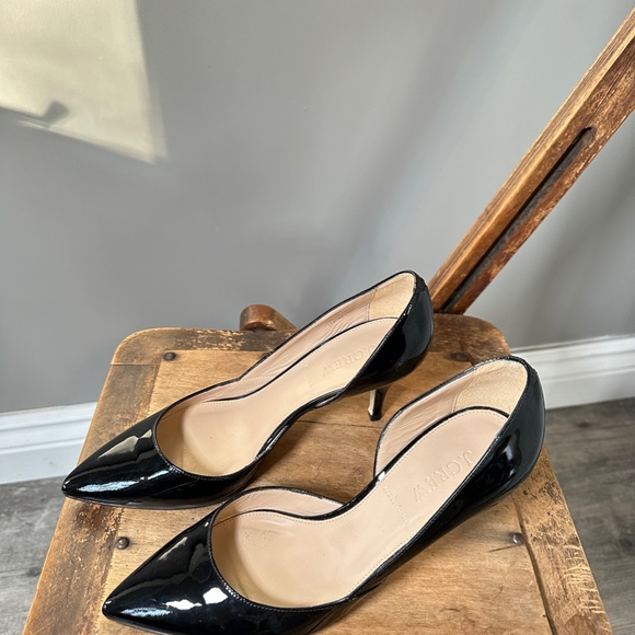 J Crew patent D'Orsay leather pumps - Picture 2 of 11
